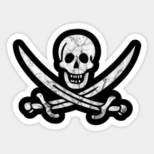 Fly the Jolly Roger (light) Sticker